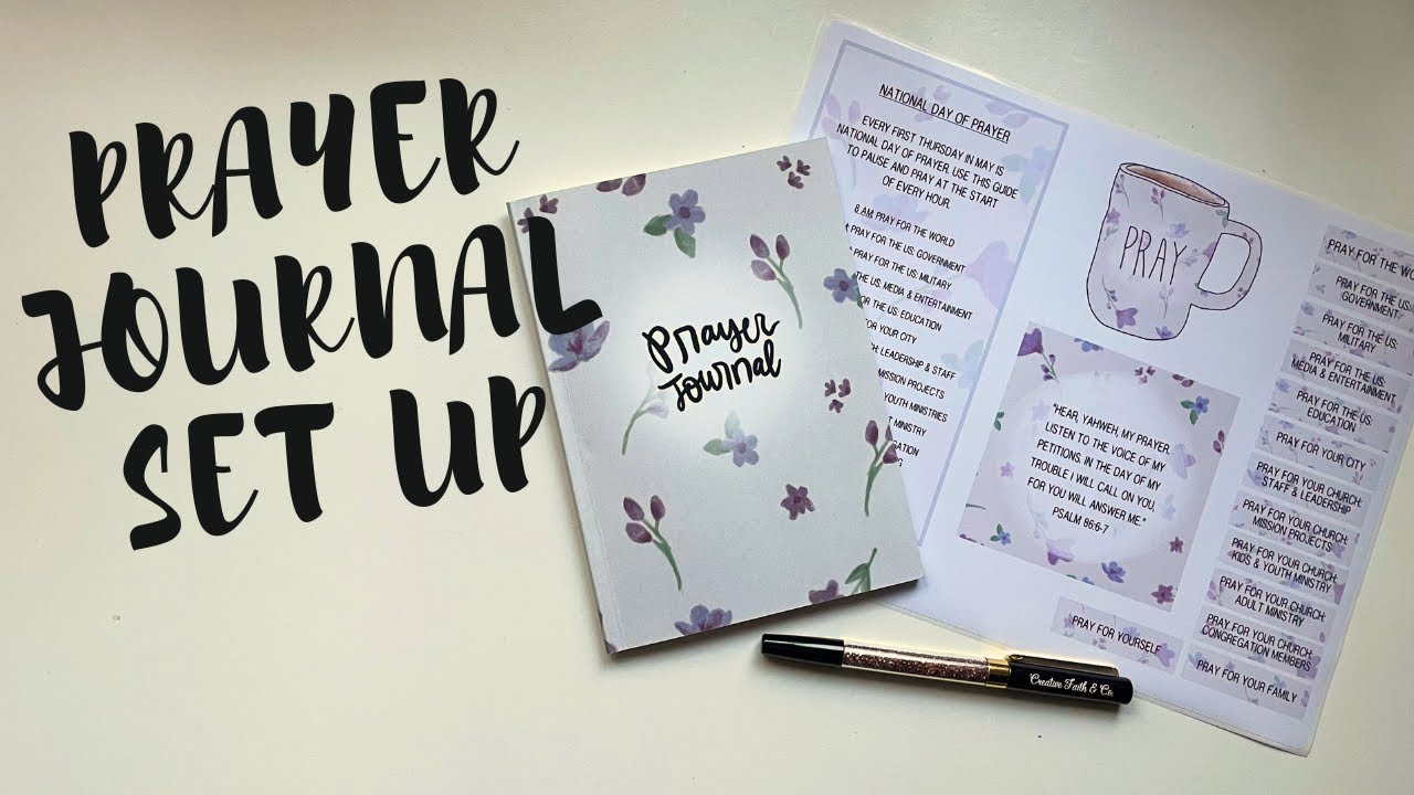 FREE Prayer Journaling Printable | Prayer Journal Set Up | Creative Faith & Co.