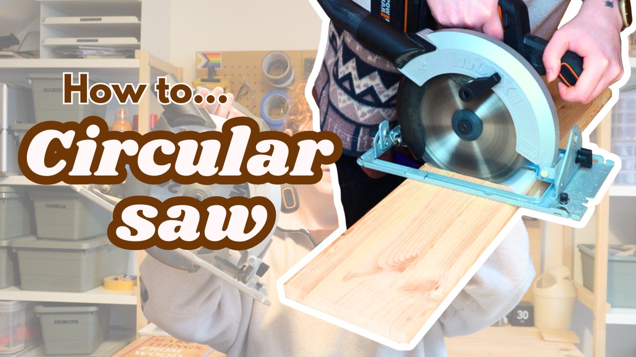 How to use a circular saw