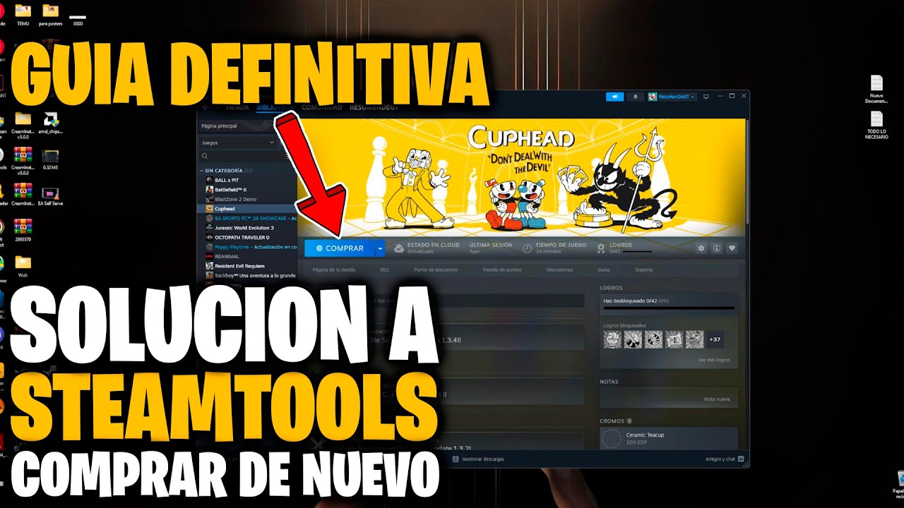 SteamTools DEJO DE FUNCIONAR, Solución Definitiva