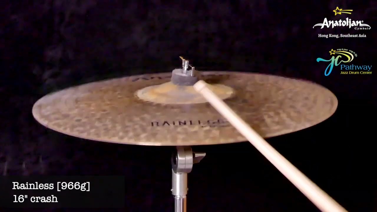 Anatolian cymbals - Rainless 16
