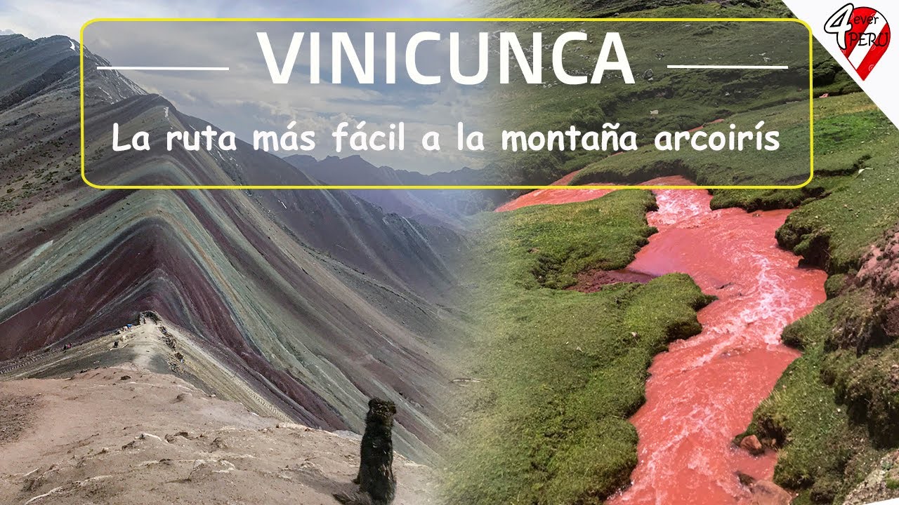 🌈 MONTAÑA ARCOIRIS | la caminata más fácil a VINICUNCA “la montaña de los 7 colores” + el río rojo ✅