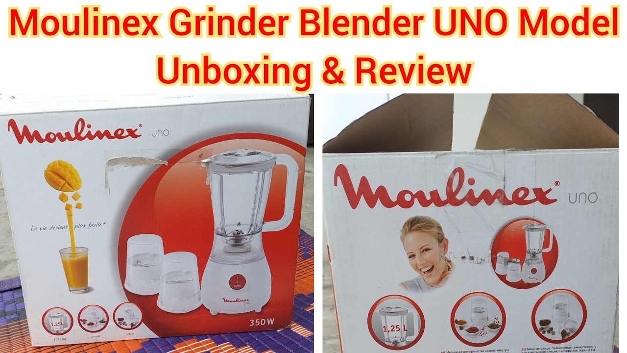 Moulinex UNO Blender Grinder Grater Model LM221BM || Review and Unboxing By Rehan Arshad