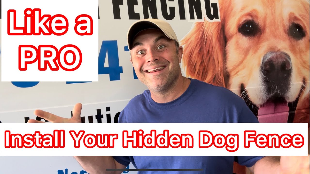 How to install an In-Ground Dog Fence - Transmitter and routing the twisted wire