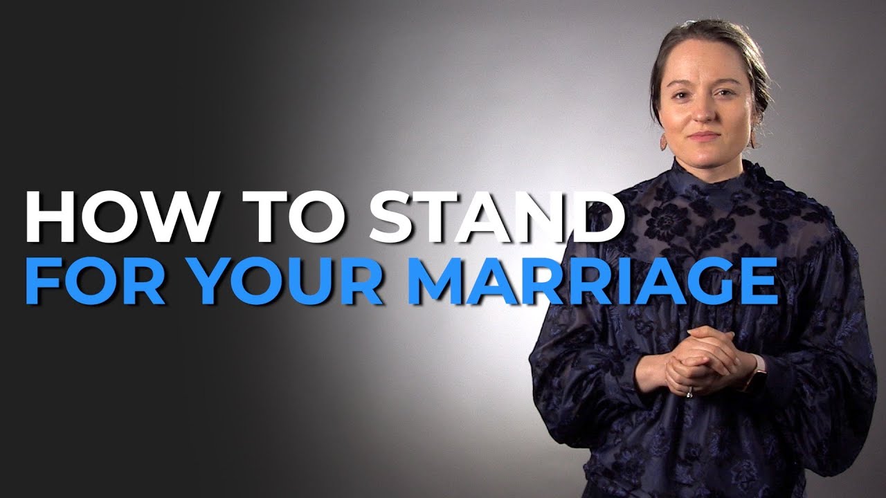 How To Stand For Your Marriage Alone