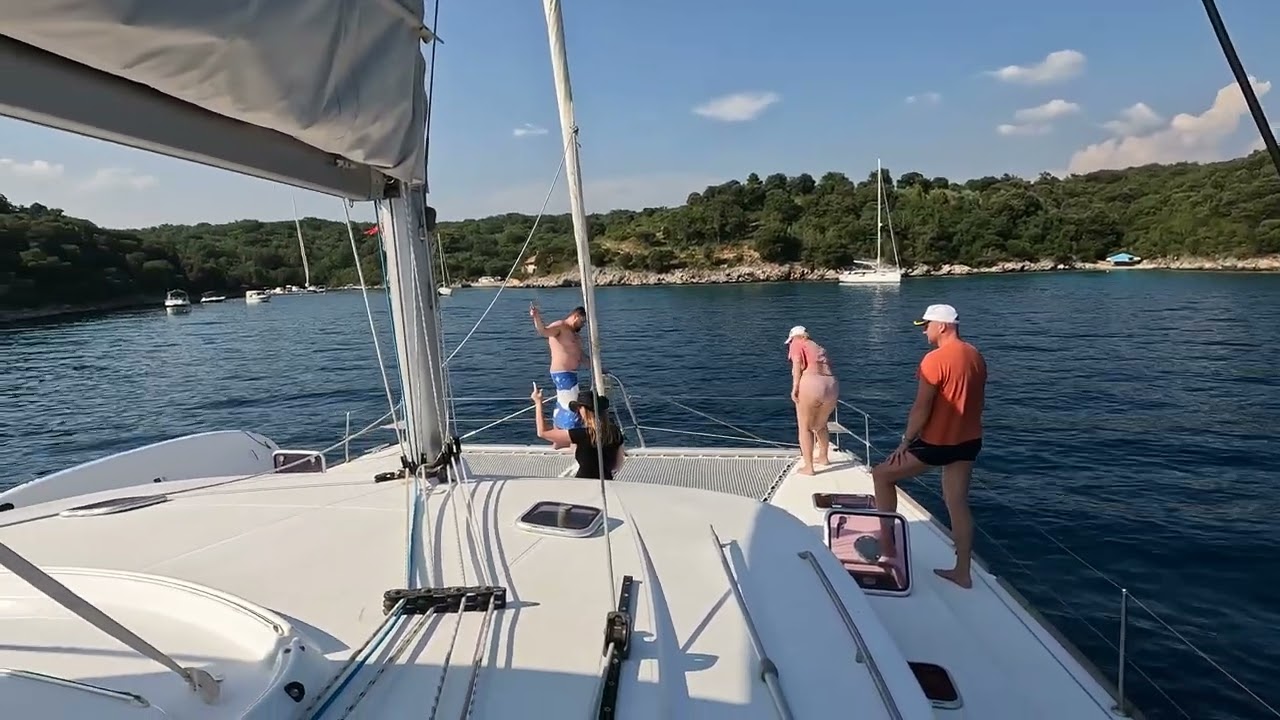 63.Einfahrt in die Bucht Torkul,Insel Krk