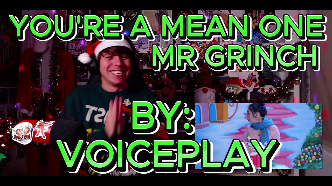ЭТО СДЕЛАЛО МОЕ РОЖДЕСТВО!!!!!!!!!!!!!! Слепая реакция на Voiceplay - Вы подлый, мистер Гринч