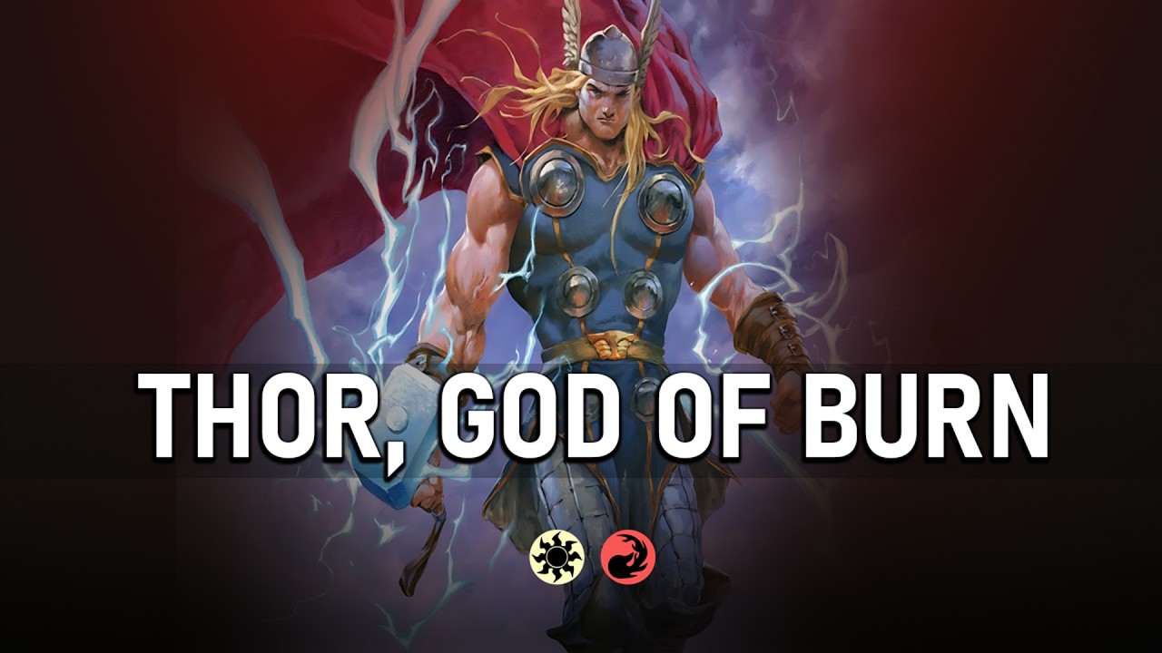 Crazy Burn Turns | Thor, God of Thunder Boros Burn | MTG Arena Standard BO1 Ranked