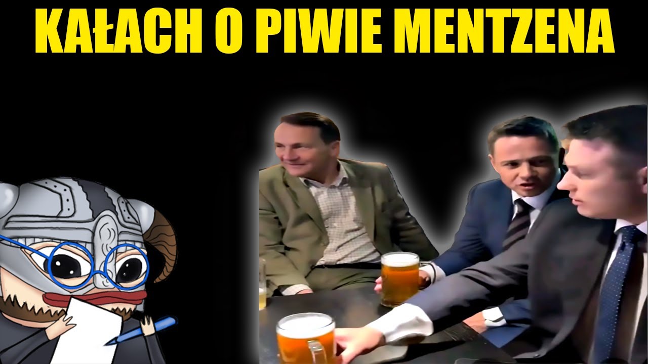 OPINIA KAŁACHA O PIWIE MENTZENA  Z TRZASKOWSKIM | STREAMOWE WYCINKI