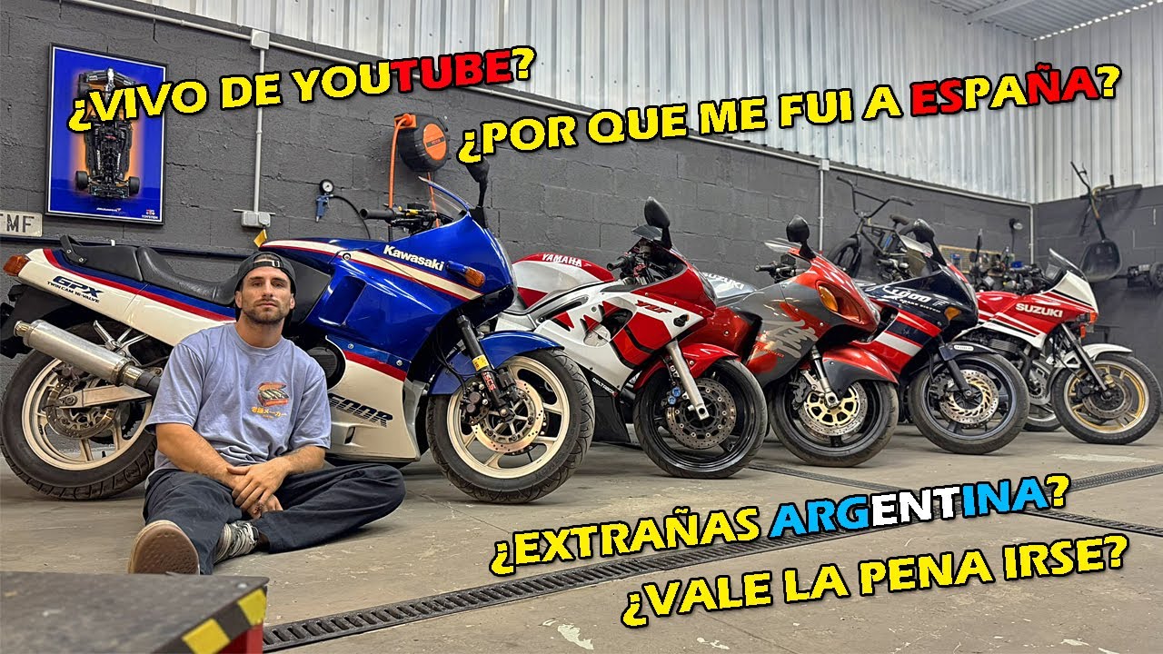 Mi VIDA en ESPAÑA con MOTOS | Preguntas y Respuestas