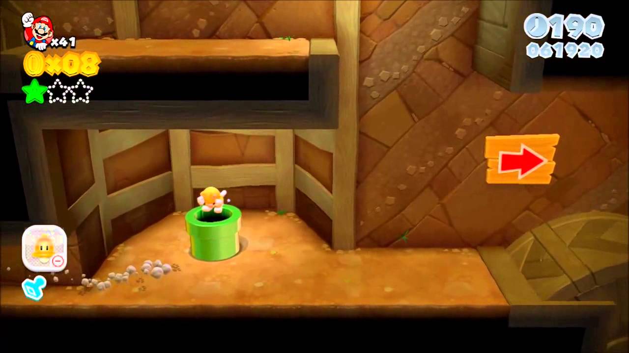 Super Mario 3D World - monde 2-4