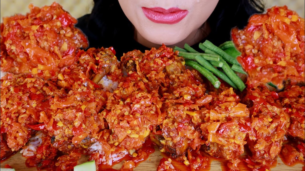 ASMR AYAM BLEDEK ALA RIZKY VIRAL TIKTOK | ASMR MUKBANG INDONESIA
