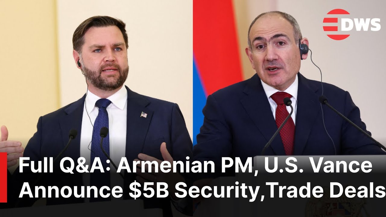 FULL Q&A: JD Vance & Armenian PM Pashinyan Face Tough Questions on $5B Armenia-U.S. Deals | AC1E