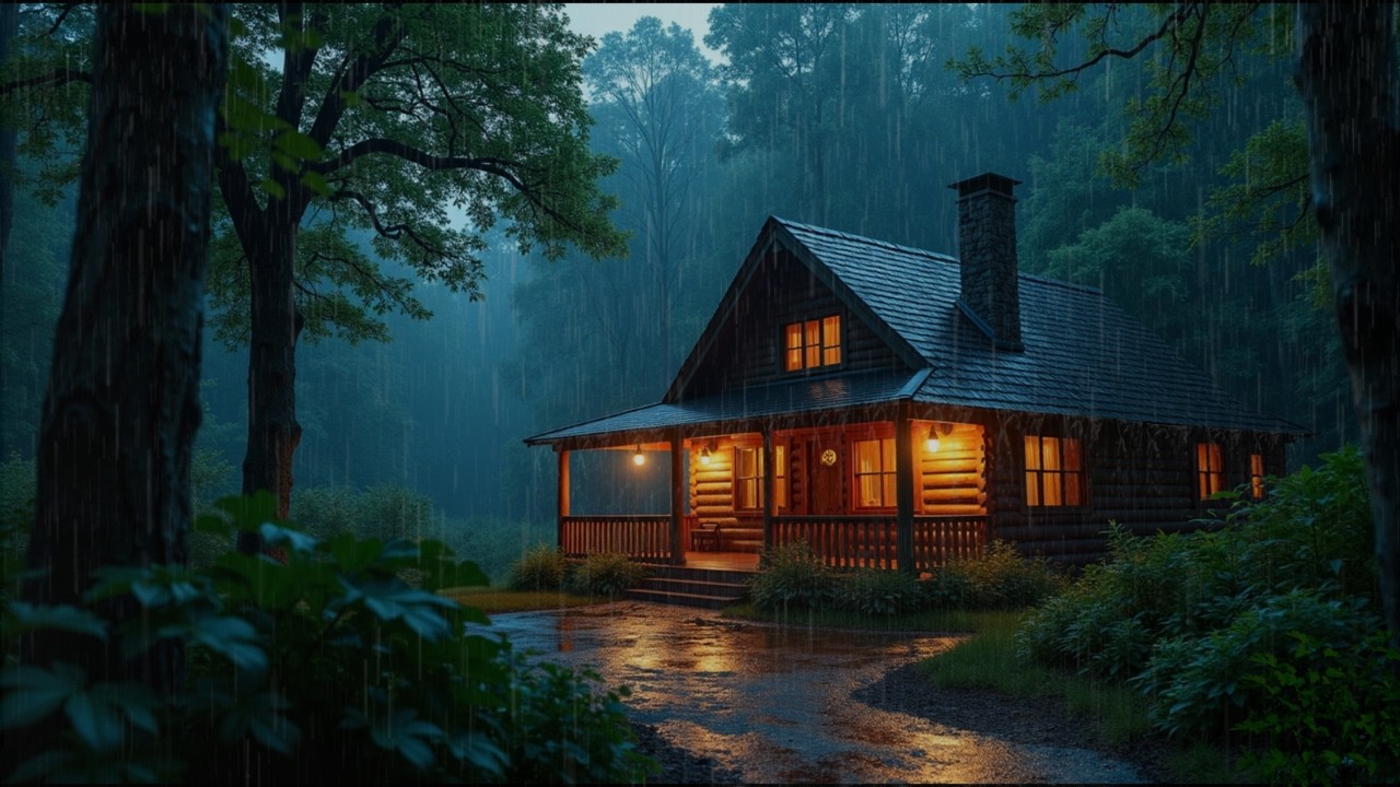 Sounds of Rain & Thunder for Deep Sleep – Relax Your Mind & Sleep Peacefully Tonight