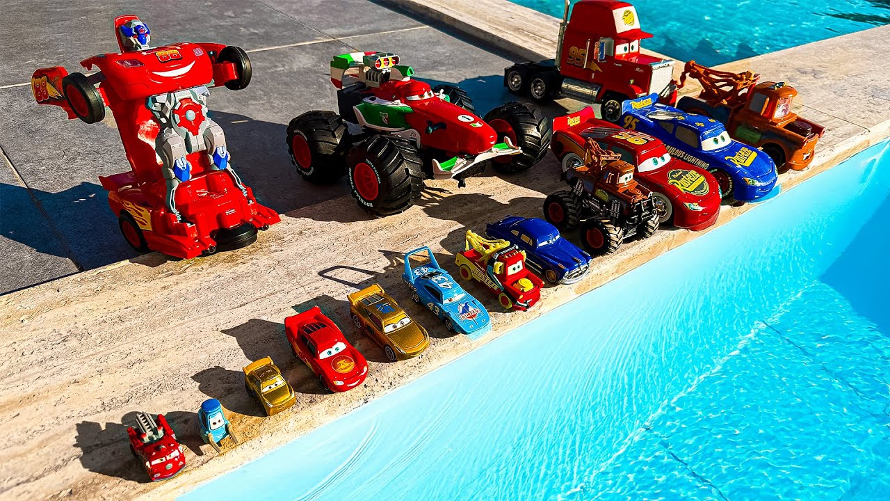 Disney Pixar Cars toys Review | Lightning McQueen, Finn McMissile, Mack, Doc Hudson,Cruz Ramirez