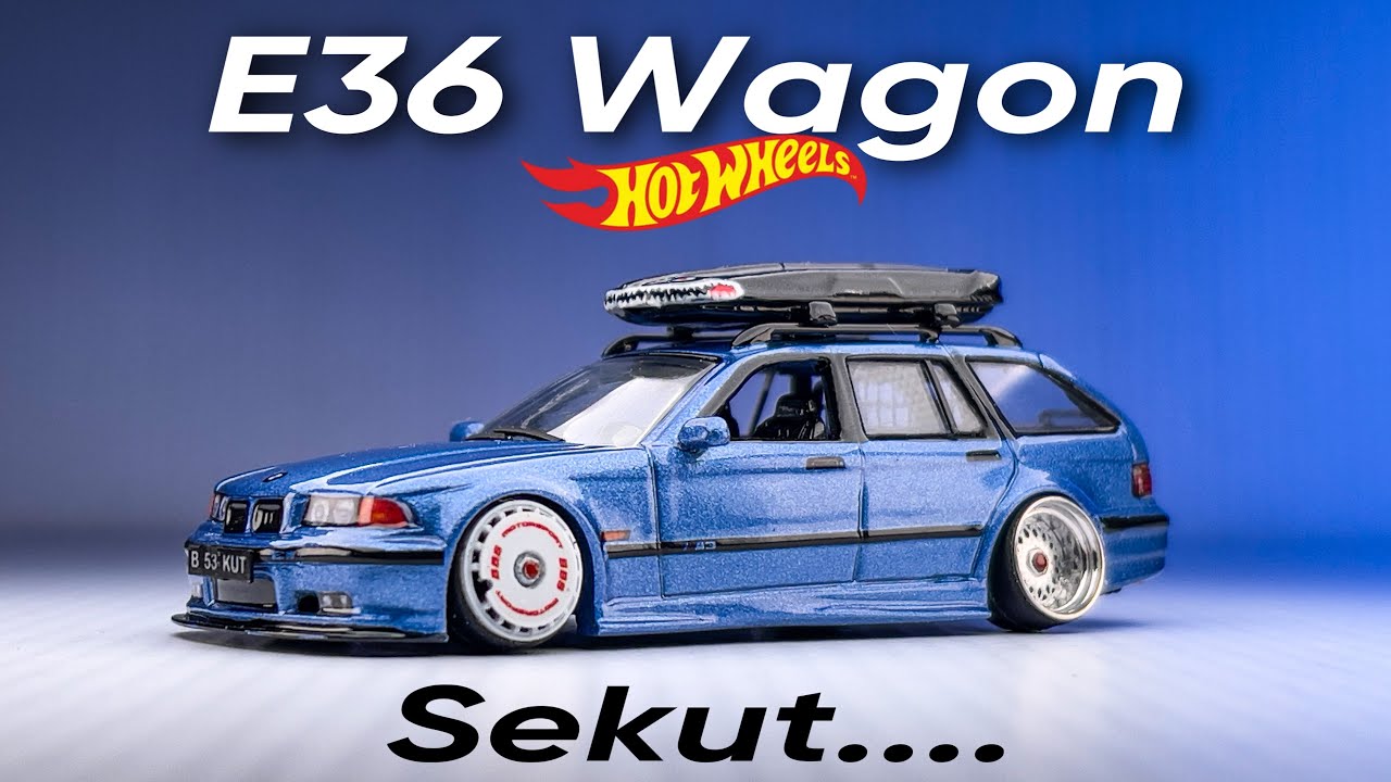BMW E36 Wagon Convert Hot Wheels Custom Sekut Gofar Hilman at AutoKultur.id by EuroRetroEnthusiasts