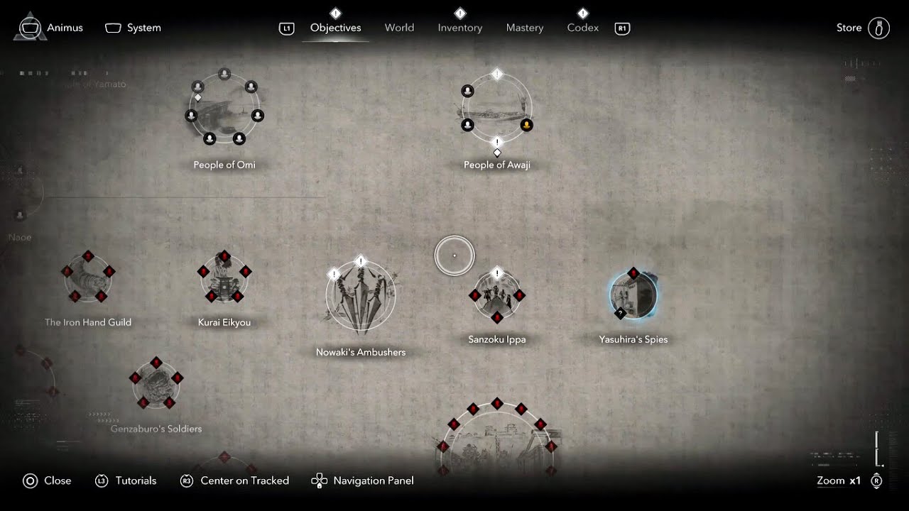 All Locations for Nowaki's Ambusher - Yasuhira's Spies | Claws of Awaji | Assassin’s Creed Shadows