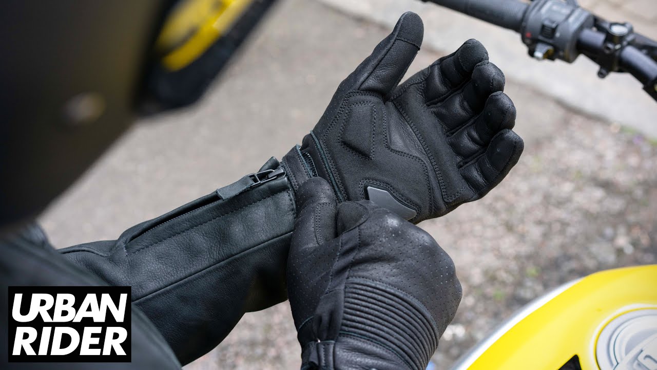 Обзор перчаток Pando Moto Onyx Black Leather