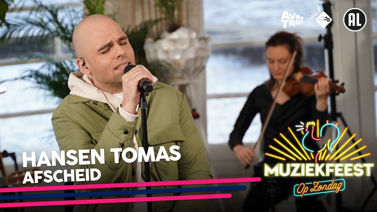 Hansen Tomas - Afscheid • Muziekfeest op Zondag // Sterren NL