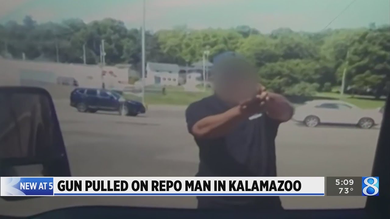 Gun pulled during attempted repossession at Kalamazoo church