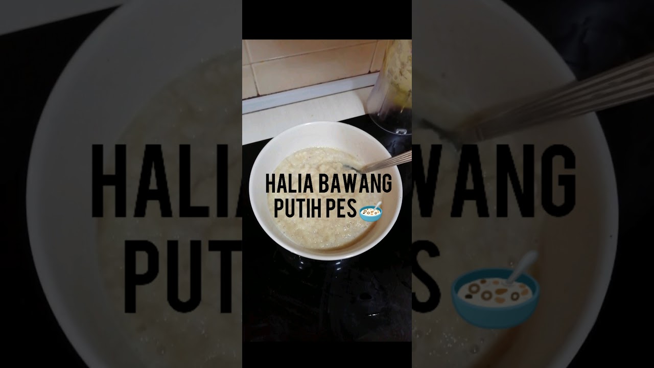 HALIA & BAWANG PUTIH PASTE 🥣