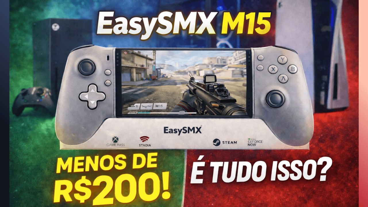 Esse gamepad de menos de R$200 é tudo isso? EasySMX M15 review.