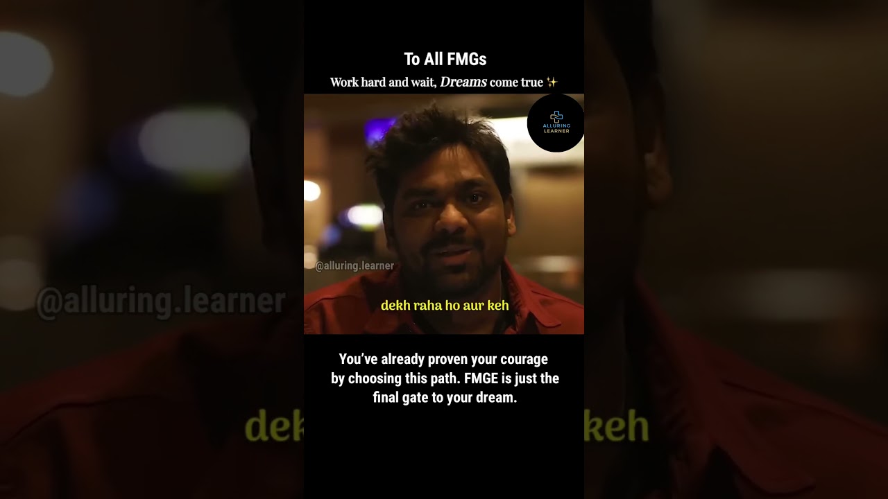 Don&rsquo;t Doubt Yourself, Doctor | FMGE| NEET PG | INICET Motivation #mbbs #doctor #fmge