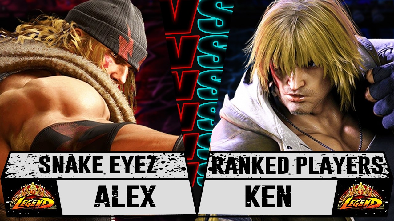 SnakeEyez (Alex) vs Ranked Players - Street Fighter 6