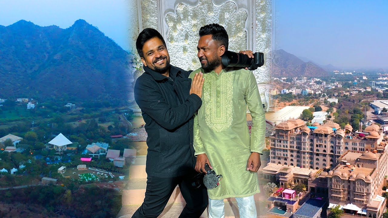 Jaipur se Udaipur wedding season | Fairmont, ITC mementos aur Taj Aravali | back to back shoots