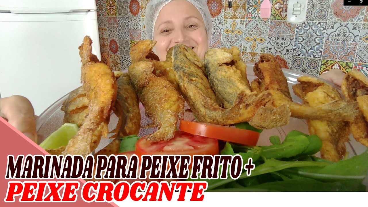 COMO TEMPERAR E FRITAR PEIXE - RECEITAS DA ROSA