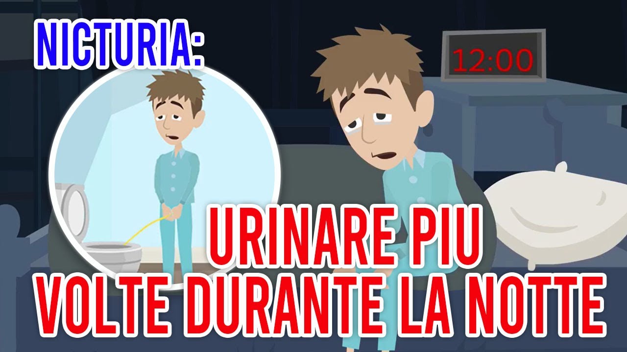 URINARE PI&Ugrave; VOLTE DURANTE LA NOTTE: Cause, diagnosi e trattamenti della NICTURIA