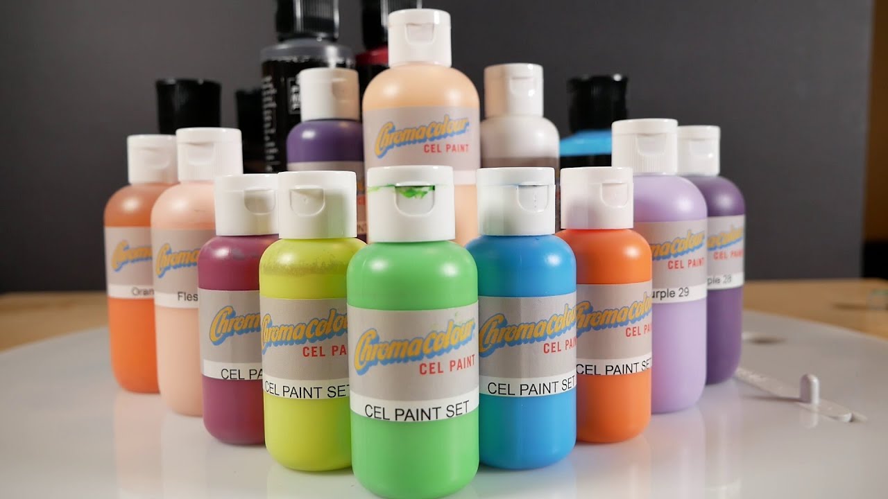 Cel Painting: My Setup & unboxing Chromacolour  #celanimation #celpainting #traditionalanimation