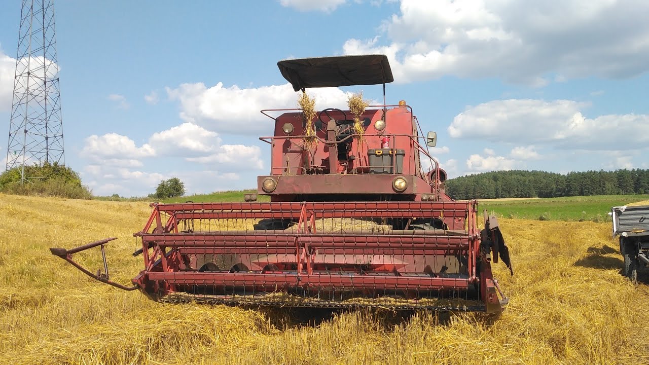 Żniwa 2020 Bizon Z056 Super Dźwięk Silnika SW-400  🚜Engine Sound🚜