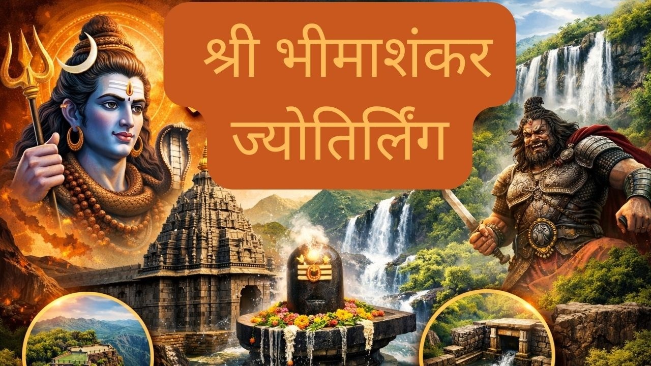 12 ज्योतिर्लिंगों की पौराणिक कथाएं Part-6 श्री भीमाशंकरज्योतिर्लिंग महिमा#bheemashankar#jyotirlinga
