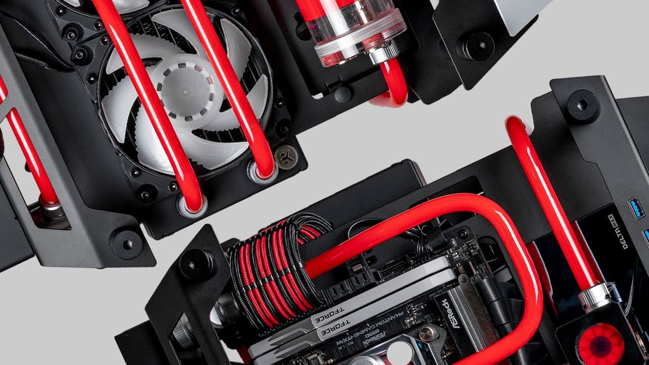 Project Scarlet Striker - Watercooled Antec Striker ITX Build