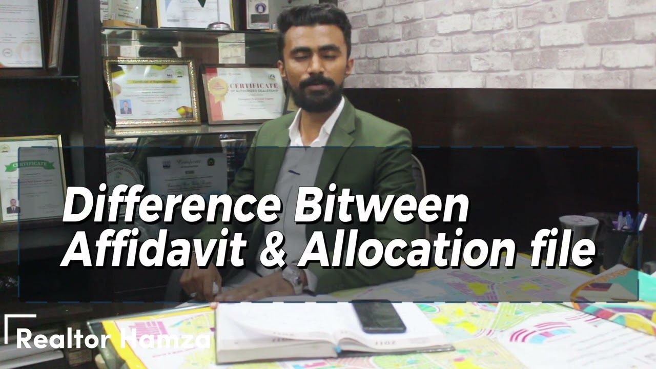 Difference Between Affidavit & Allocation File. #realestate #viralvideo #file