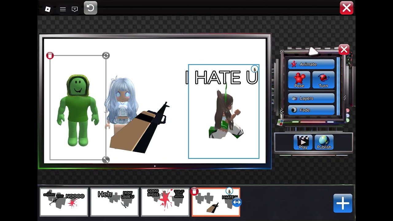 Playing my movie with my friend @St4rPlayz-c4e !