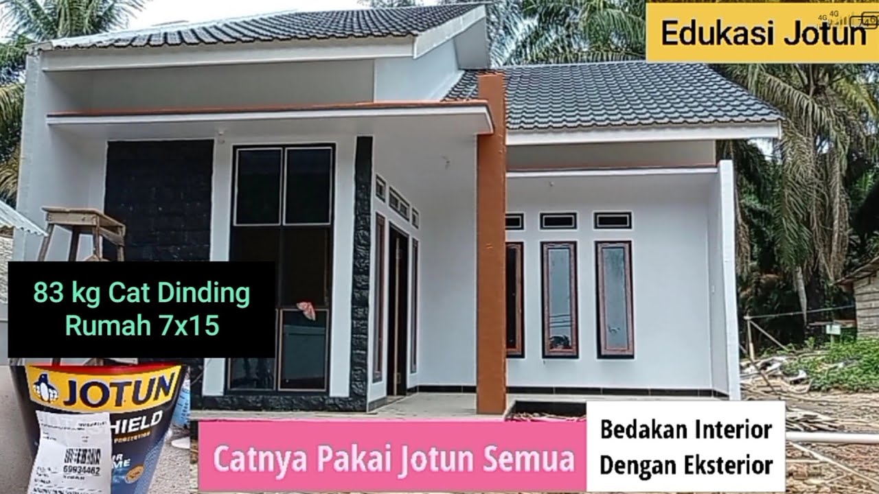 Tahapan Cat Jotun Pada Rumah 7 x 15
