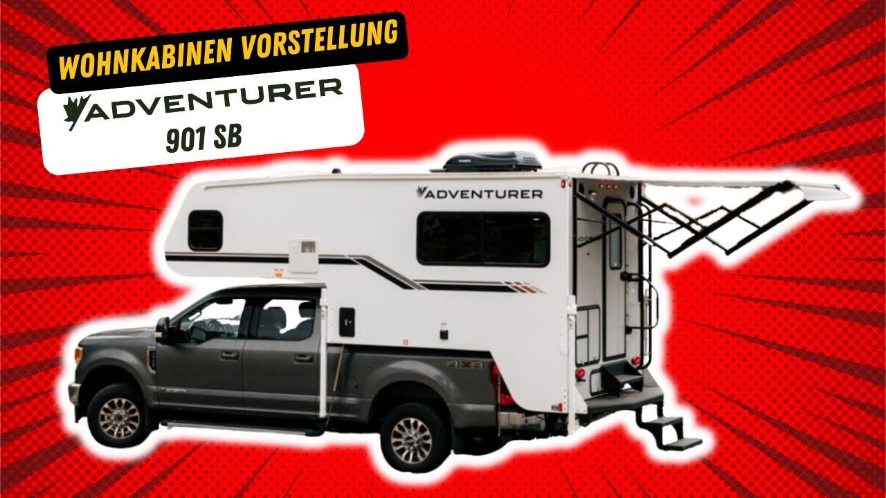 Adventurer 901 SB Wohnkabine - 2026 - Für US Fullsize Pickups