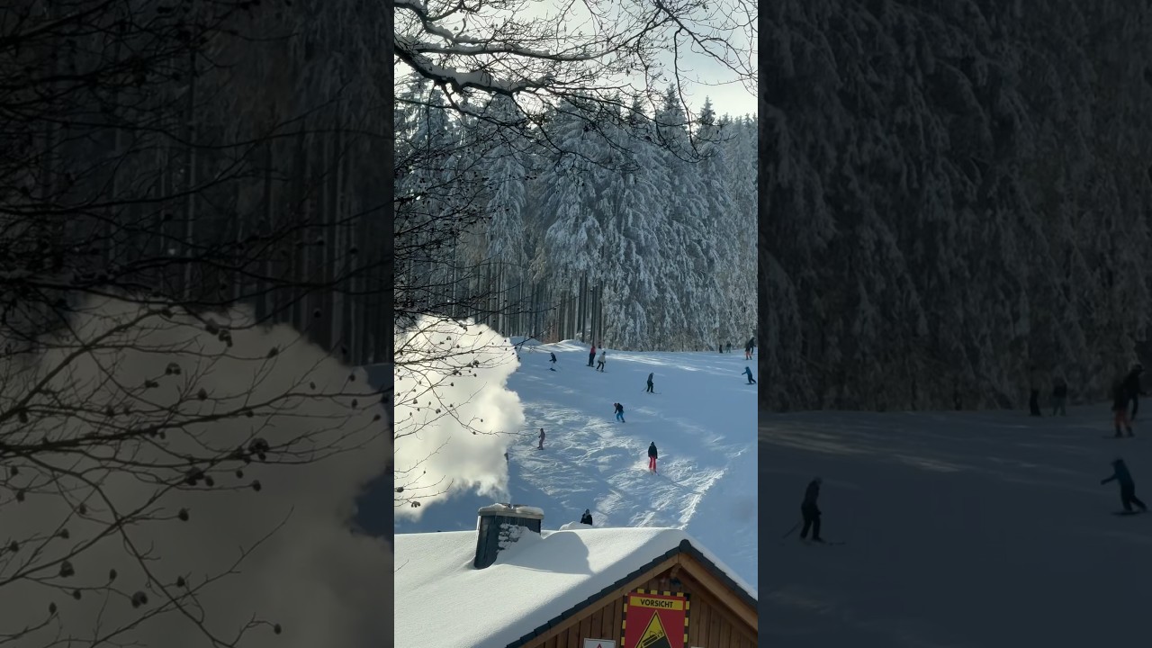 Weekend in Winterberg Sauerland Germany 🇩🇪 #travelvlog #winterberg  #skiing #snowboarding