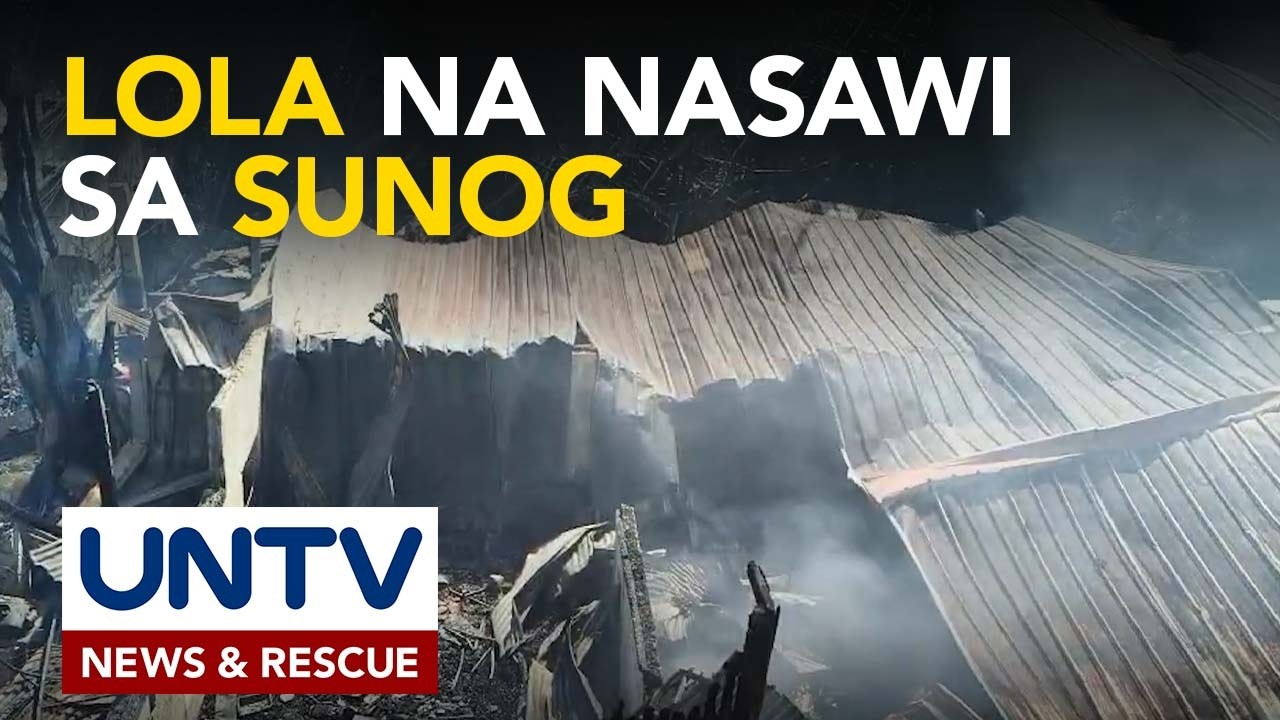 Apat na bahay sa Paombong, Bulacan, nasunog; 76-anyos na lola, nasawi