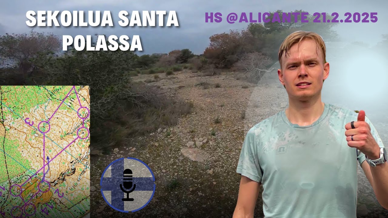 Sekoilua Santa Polassa | Suunnistusvideo Selostuksella