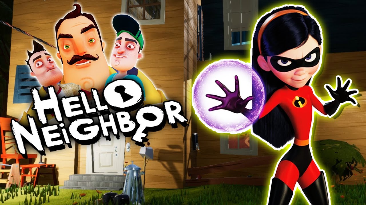 HELLO VIOLET (The Incredibles) | Hello Neighbor Mod