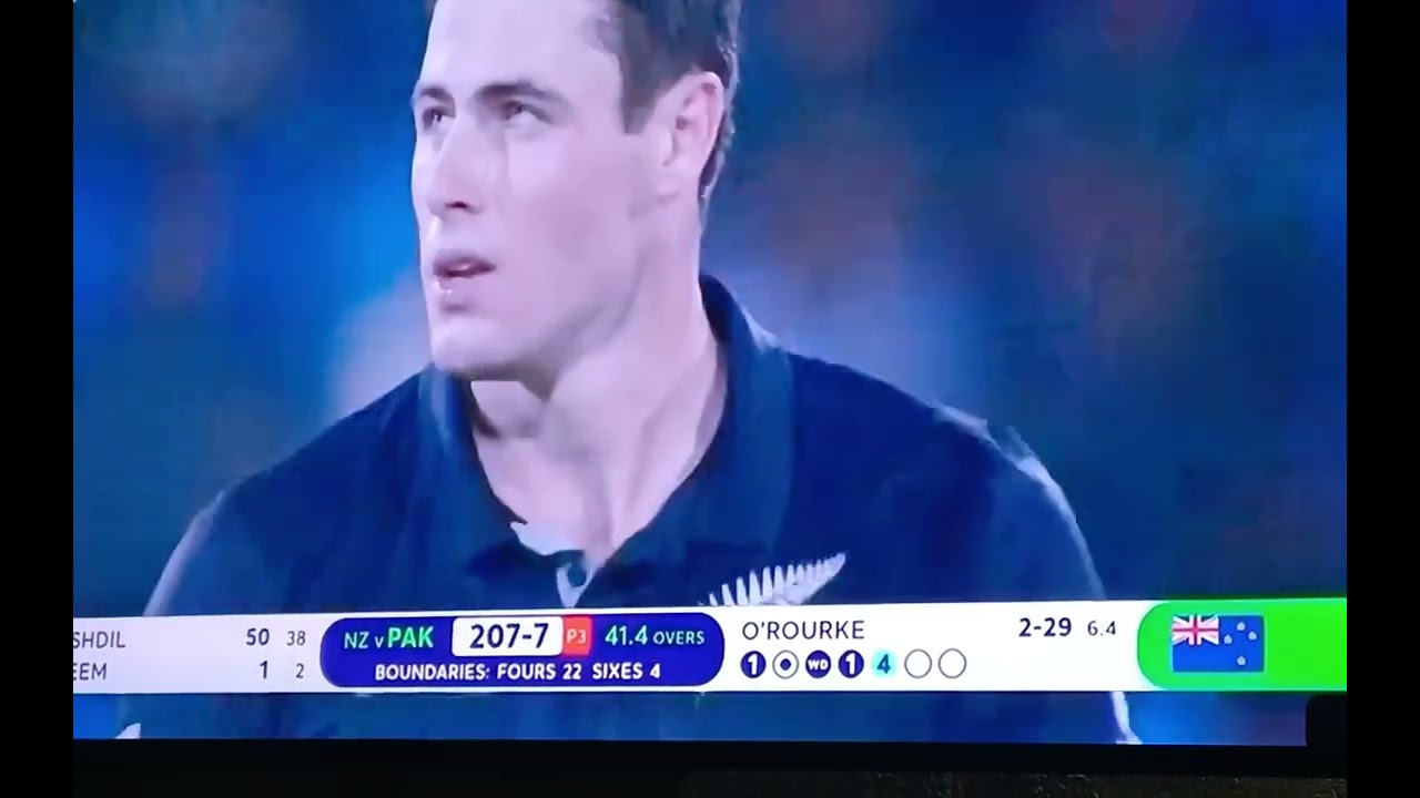 New zealand beat Porkistan in Champions trophy Opener