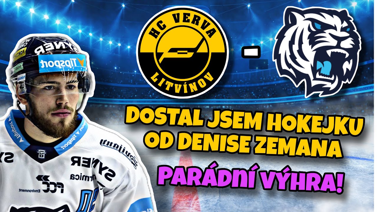 DOSTAL JSEM HOKEJKU, PARÁDNÍ VÝKON | HC VERVA LITVÍNOV - BÍLÍ TYGŘI LIBEREC | Elektrik