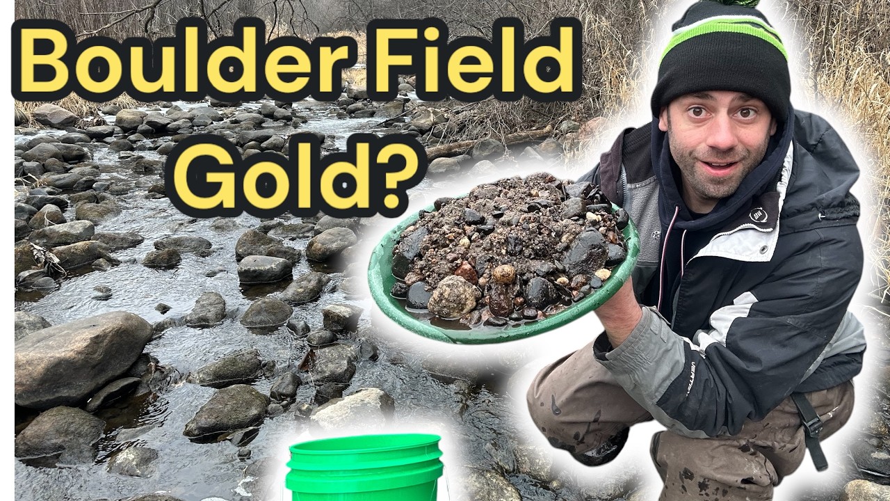 Gold in Gravel vs Boulders: Which has More?