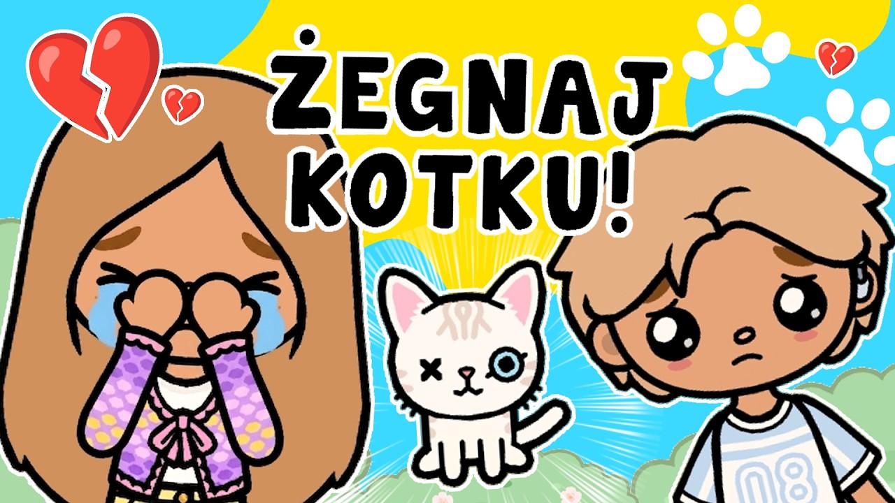 MUSIMY ODDAĆ KOTKA DO SCHRONISKA 😭 Toca Boca Smutna Historyjka 😔 TOPIK I TOPCIA
