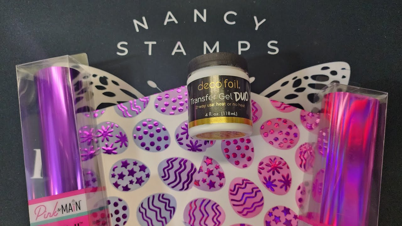 Using Stencils & Foil!