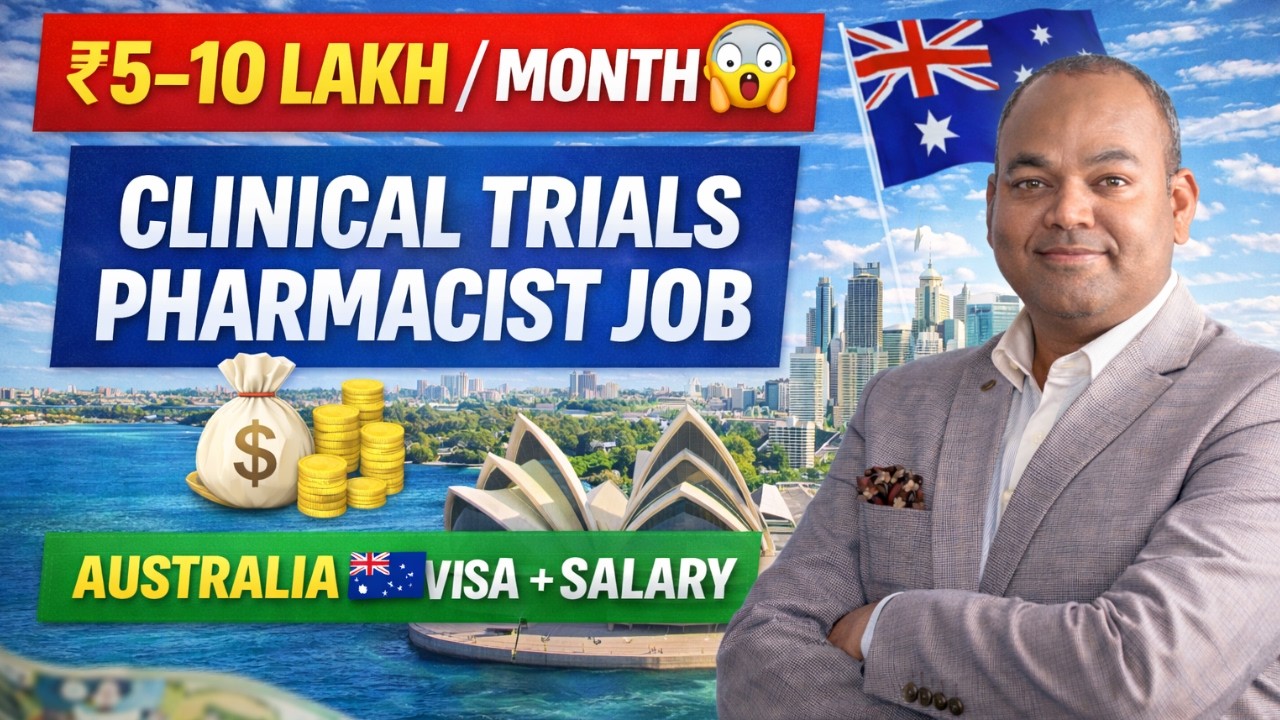 Clinical Trials Pharmacist Jobs in Australia 2026 🇦🇺 | Salary, Eligibility | Jobs after OPRA Exam