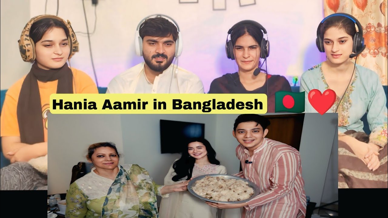 Hania Aamir Came to my House for Bangladeshi Food 😱 Reaction 