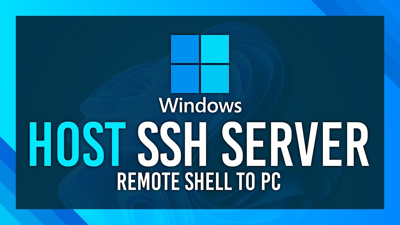 Настройка SSH-сервера в Windows | Удалённая безопасная оболочка + аутентификация на основе ключей